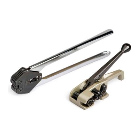 Teknika Strapping Systems Teknika Tool Set for PET/Plastic Strapping w/ Tensioner & Sealer, 1/2" Strap Width MUL-320 MUL-331